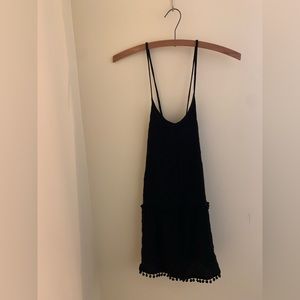 Flowy Black Festival Dress